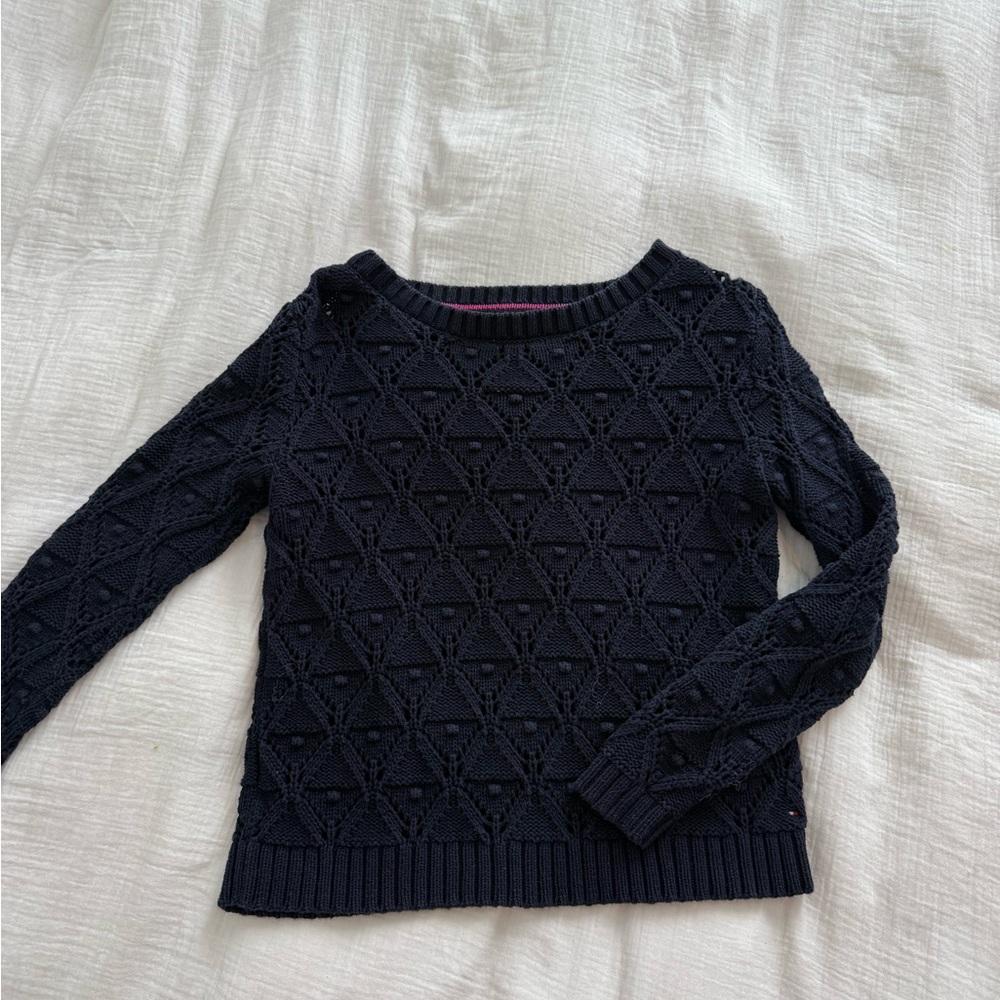 Tommy Hilfiger Navy Blue Sweater